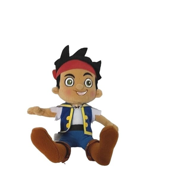 Disney Jake and The Neverland Pirates Plush Stuffed Animal 9.5" - Picture 1 of 3